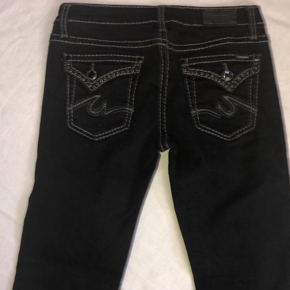 Anoname Boot Cut Jeans Black